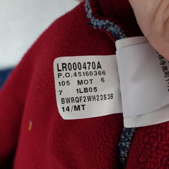 LL Bean Jeans Womens 14MT Original Fit Relaxed Blue Fleece Lined Denim Gorpcore - Picture 9 of 13